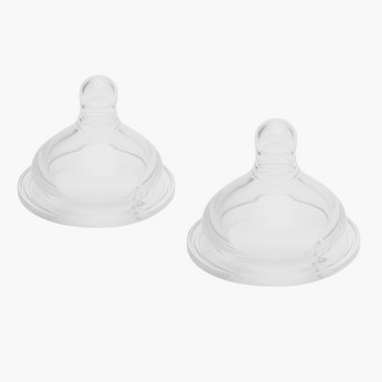 Brothermax 2-Piece Anti-Colic Teat Set - 3-6 M