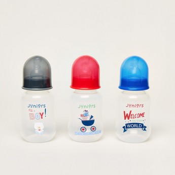 Juniors 3-Piece Feeding Bottle - 120 ml