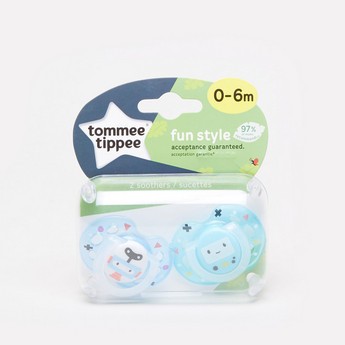 Tommee Tippee Fun Style Soother - Set of 2