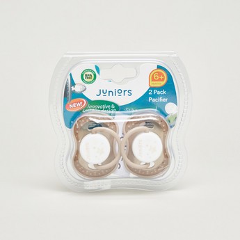 Juniors 2-Piece Printed Pacifier - 6 months+