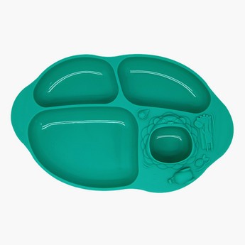 Marcus & Marcus Ollie Yummy Dips Suction Divided Plate