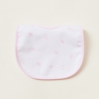 Cambrass All-Over Print Bib with Hook and Loop Closure