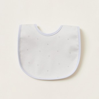 Cambrass All-Over Print Bib with Hook and Loop Closure