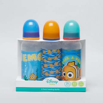 Disney Nemo Print 3-Piece Feeding Bottle - 250 ml