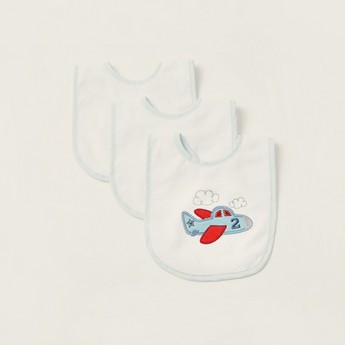 Juniors Assorted Bib with Hook and Loop Closure - Set of 3