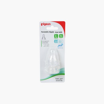 Pigeon Peristaltic Nipple - Set of 2