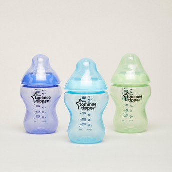 Tommee Tippee 260 ml Feeding Bottle - Set of 3