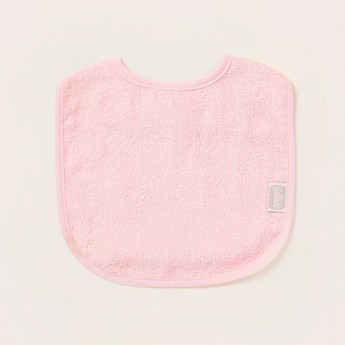 Jollein Textured Bib with Hook and Loop Closure