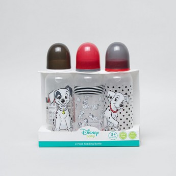 Dalmation Print 3-Piece Feeding Bottle - 250 ml