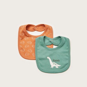 Juniors Printed Bib - Set of 2