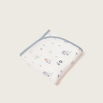 Juniors All-Over Printed Receiving Blanket