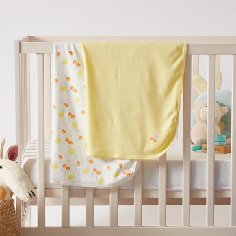 Juniors 2-Piece Printed Receiving Blanket Set - 70x70 cms