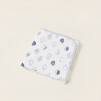 Juniors All-Over Printed Receiving Blanket - 76 x 76 cms