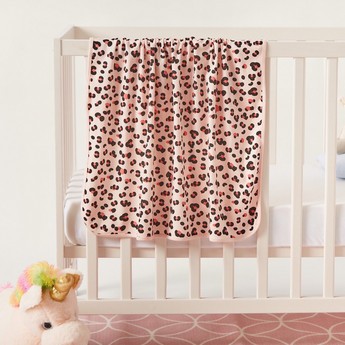 Juniors Animal Print Receiving Blanket - 80x80 cms