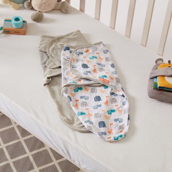 Summer Infant Printed Swaddle Wrap –  Set of 2