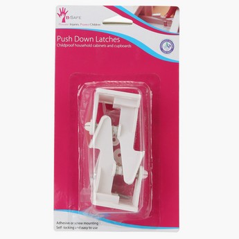 B-Safe Push Down Latches - Set of 2