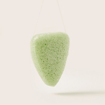 Bebecare Triangle Green Tea Konjac Bath Sponge