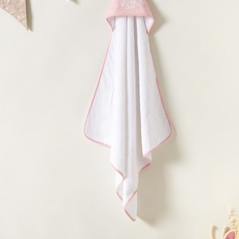 Giggles Textured Hooded Towel - 76x66 cms