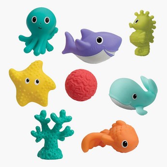 Infantino 8-Piece Aquarium Bath Squirters Set