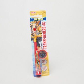 Transformers Firefly Printed Travel Toothbrush with Cap