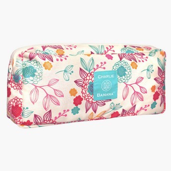 Charlie Banana Peony Blossom Printed Multipurpose Pouch