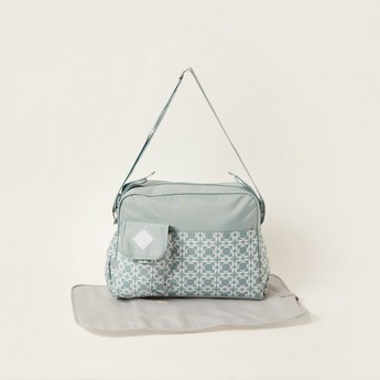 Juniors Printed Diaper Bag