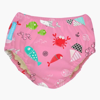 Charlie Banana Printed 2-in-1 Large Size Swim Diaper and Training Pants