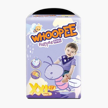 WHOOPEE Happee Pants Size XXL, 38-Piece Pack - 14+ kgs