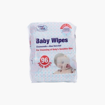 Cool & Cool Baby Wipes - Set of 4 (288 Wipes)