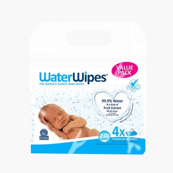 WaterWipes Original Baby Wipes Value Pack of 240