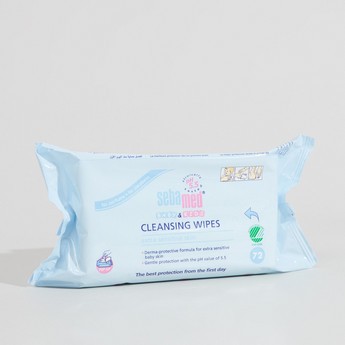 Sebamed Baby and Kids Cleansing Wipes - 72 Pieces