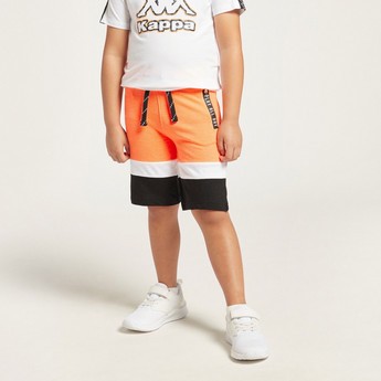 Juniors Panelled Shorts with Pockets and Drawstring Closure