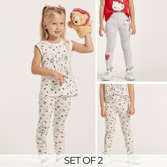 Sanrio Hello Kitty Print Leggings - Set of 2