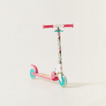 Mondo Barbie Print 2-Wheeled Scooter