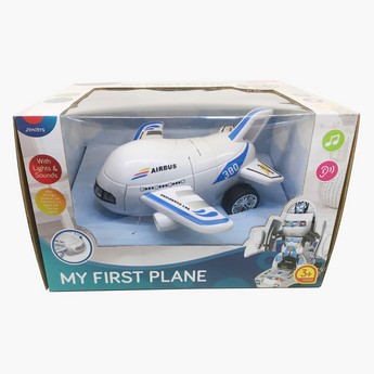 Juniors My First Plane Robot Toy