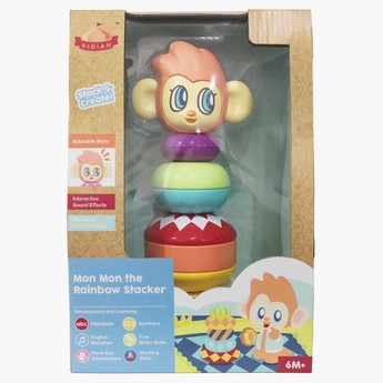 Monmon the Rainbow Stacker Toy