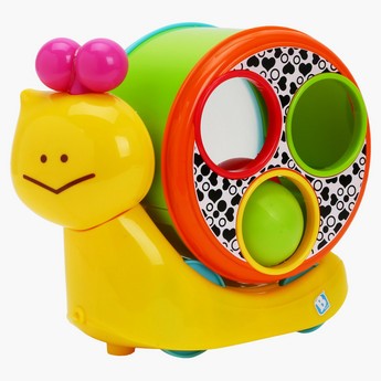 Speedys Magical Shell Snail Rattle Toy