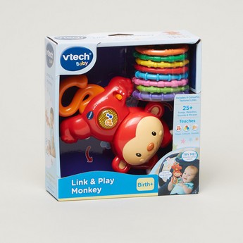 V-Tech Link & Play Monkey Toy Set