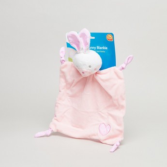 Juniors Bunny Blankie Soft Rattle