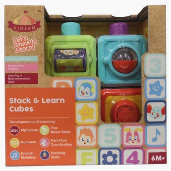 Stack and Learn Cubes