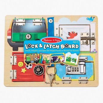 Melissa and Doug Lock & Latch Board