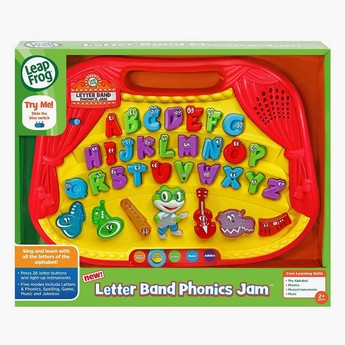 LeapFrog Letter Band Phonics Jam Toy with Lights and Sound