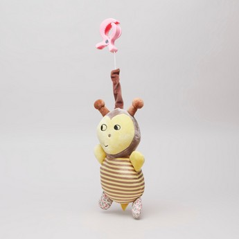 Juniors Plush Bee Toy with Clip On