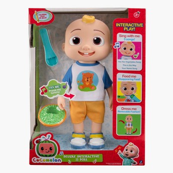 Cocomelon Deluxe Interactive Doll - 32 cms