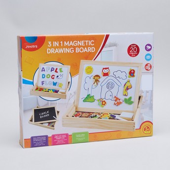 Juniors 3-in-1 Magnetic Drawing Board