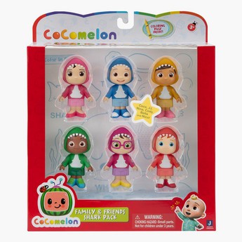 Cocomelon 6-Piece Family Figure Set