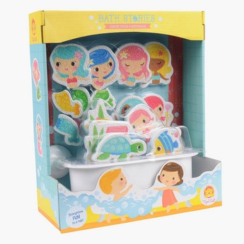 Tiger Tribe Once Upon a Mermaid Bath Stories Toy Set