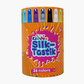 Smily Kiddos Silky Crayons - Pack of 24