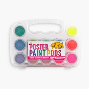 Ooly lil' Poster Paint Pods - Set of 12