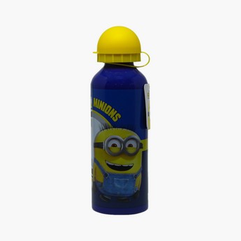 Minions Print Stainless Steel Water Bottle